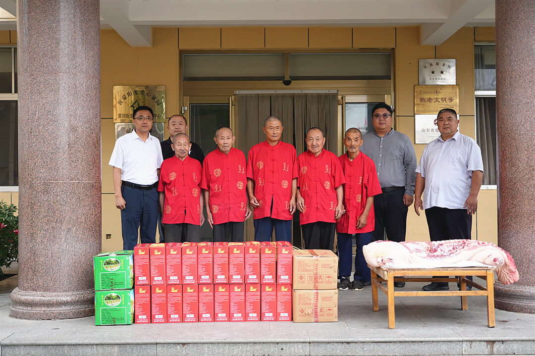 蒙阴县蒙阴街道开展中秋节走访慰问活动   